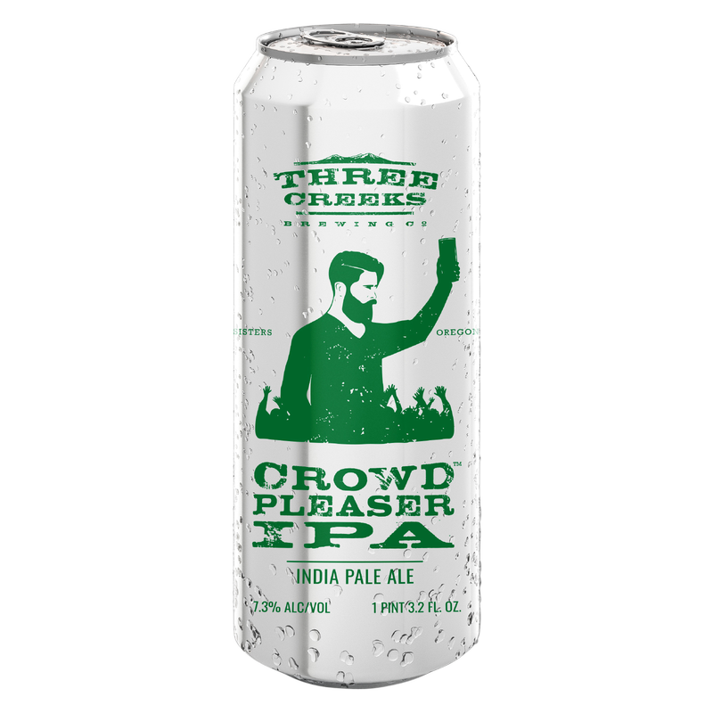 Three Creeks Brewing Crowd Pleaser IPA Single 19.2oz Can