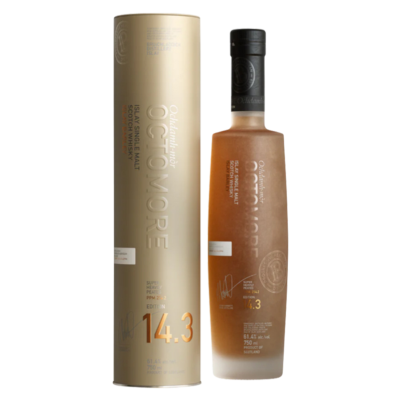 Bruichladdich Octomore 14.3 Single Malt Scotch 750ml Bruichladdich Octomore 14.3 Single Malt Scotch 750ml