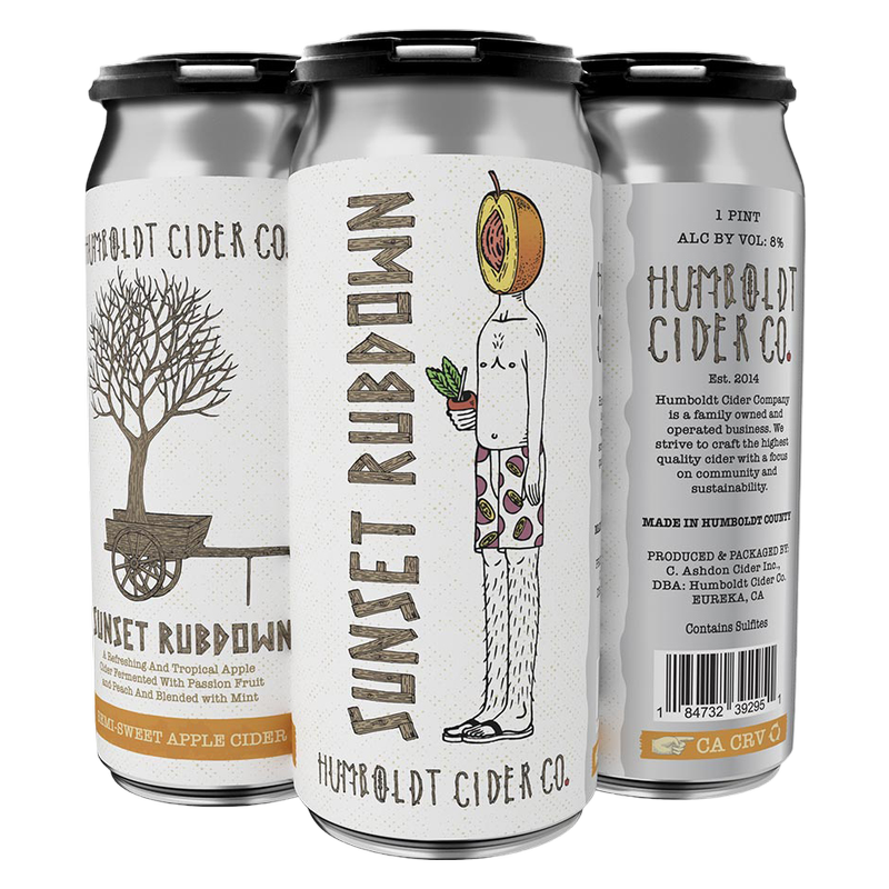 Humboldt Cider Co. Sunset Rubdown 4pk 16oz Can