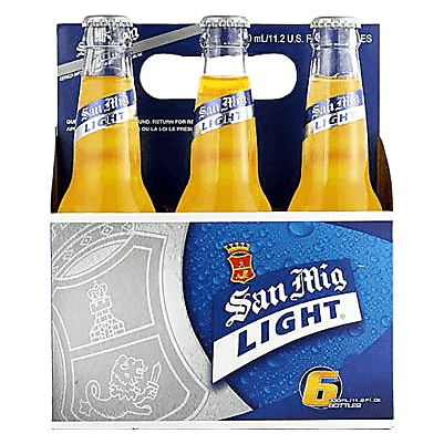 San Miguel Light 6pk 11.2oz Btl – BevMo!