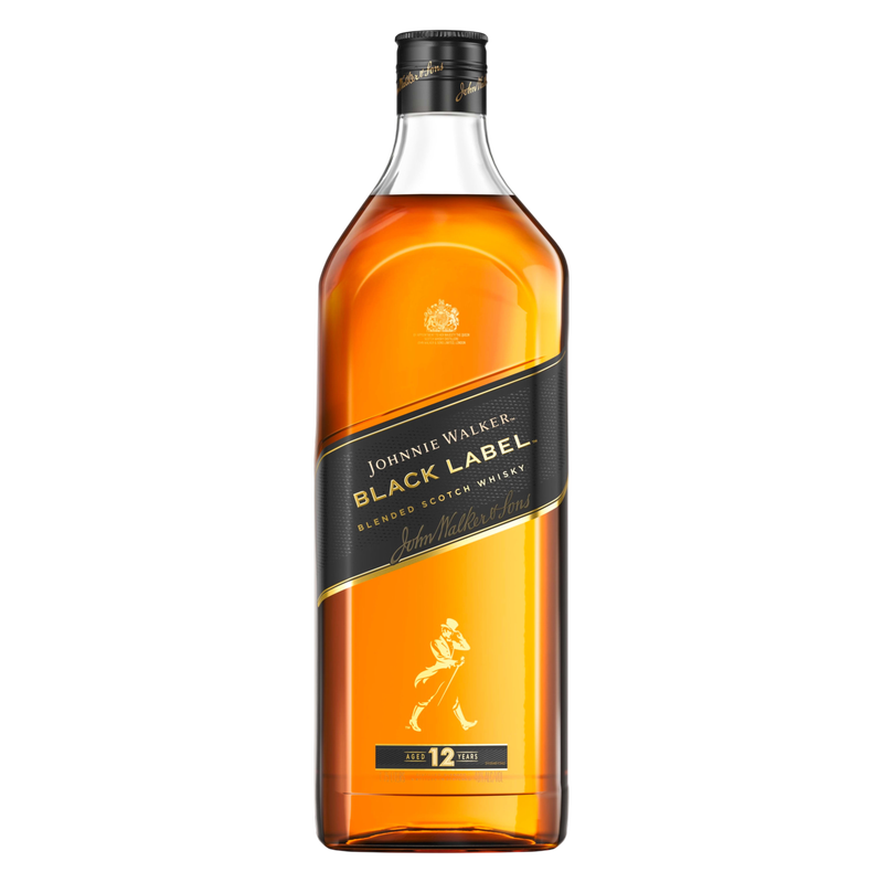 Johnnie Walker Black Label Scotch 1.75L (80 Proof) - Johnnie