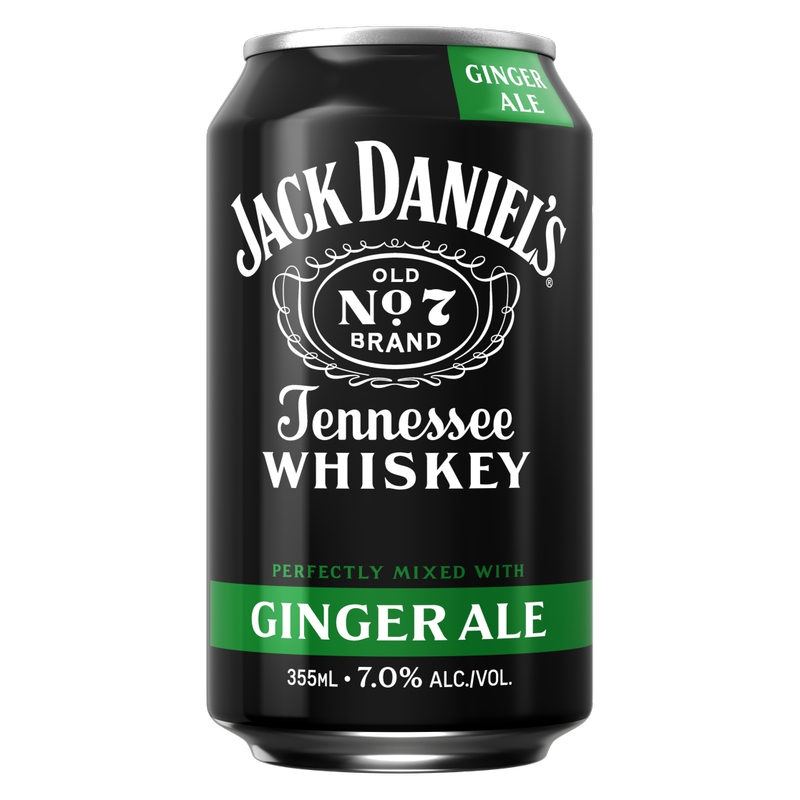 Jack Daniel's Jack & Ginger 355ml Can 7% ABV