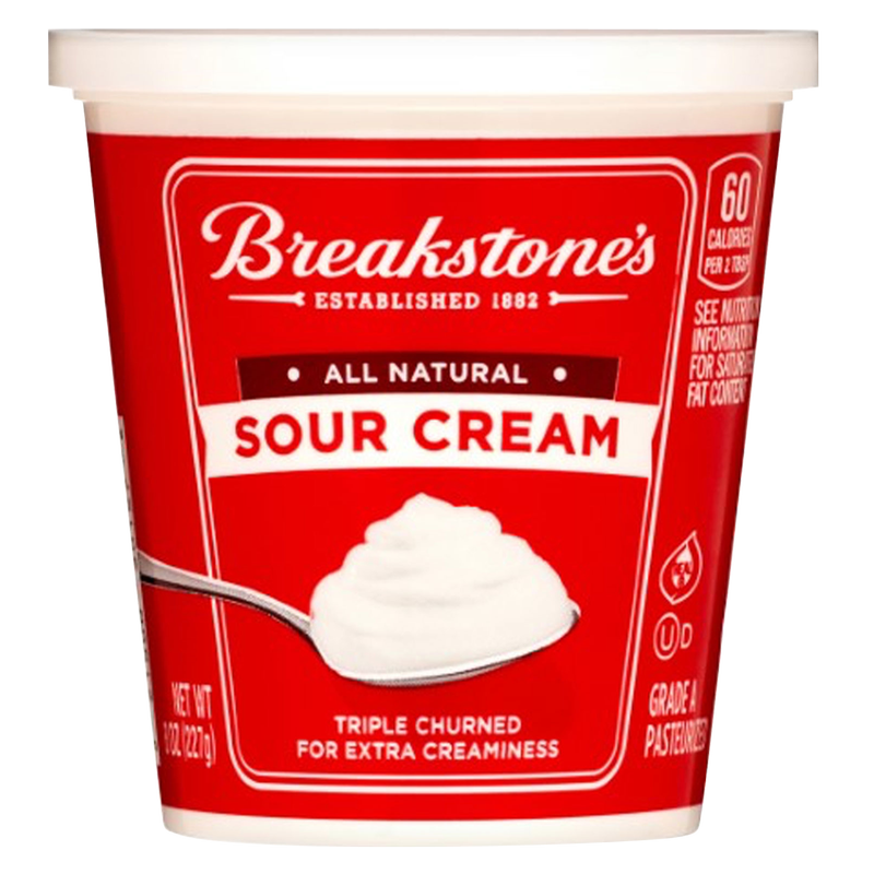 Breakstone s All Natural Sour Cream 8oz BevMo