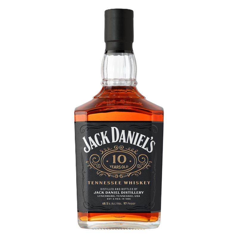 Jack Daniel's Tennessee Whiskey 10 Yr 750ml (100 Proof) - BevMo
