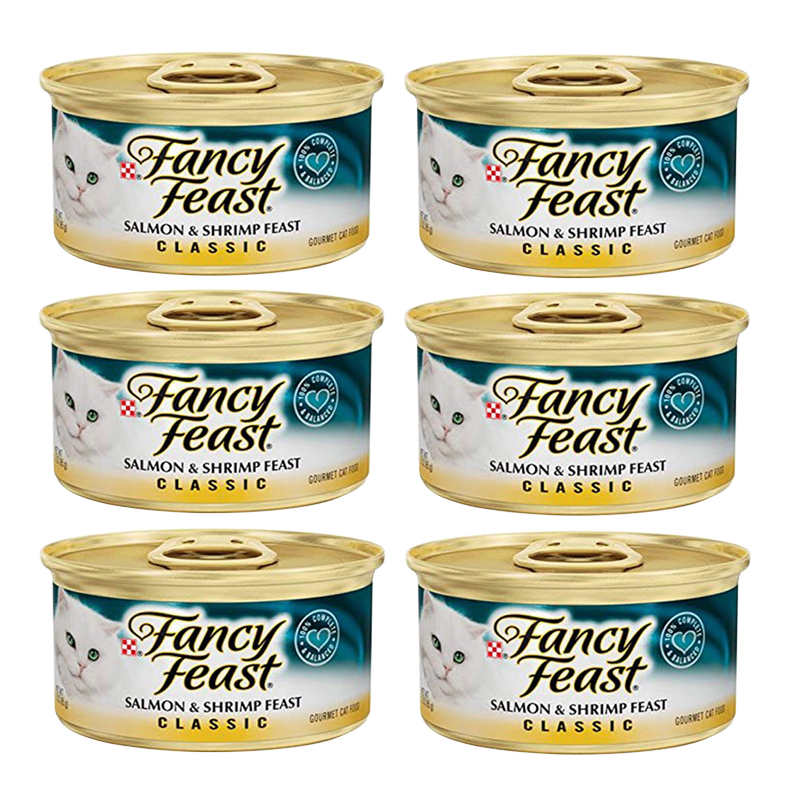 Fancy feast sales salmon and shrimp