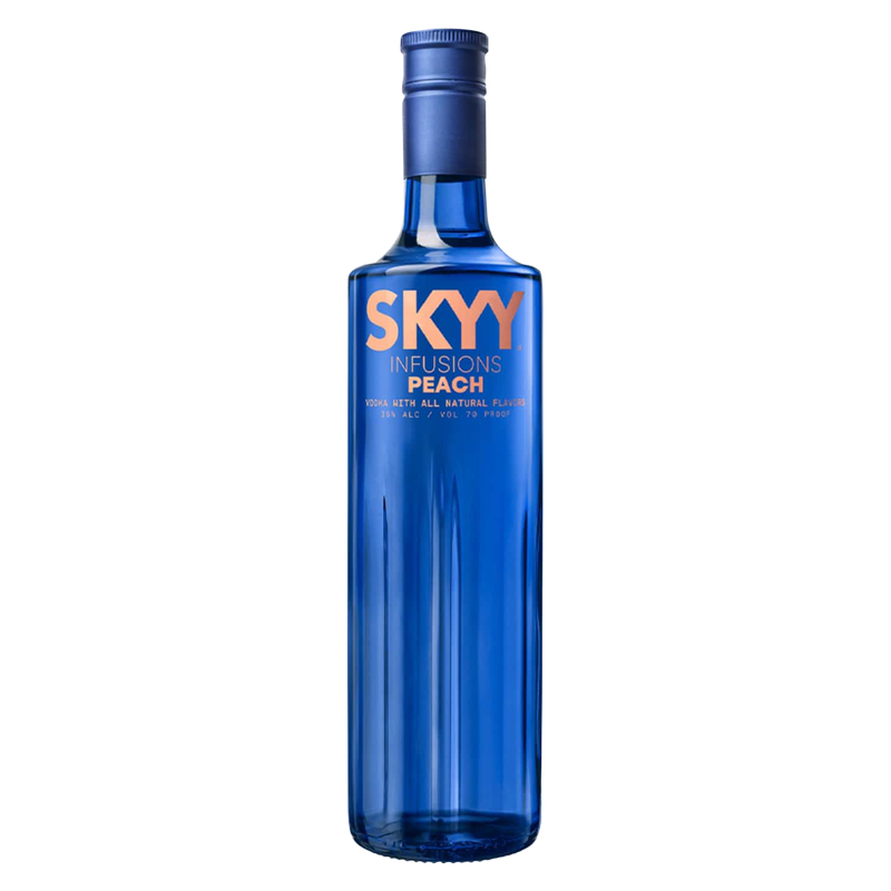 SKYY VODKA　 照明／ネオン　FLY ME TO SKYY Skyy Infusions Georgia Peach 750ml - BevMo! – BevMo!