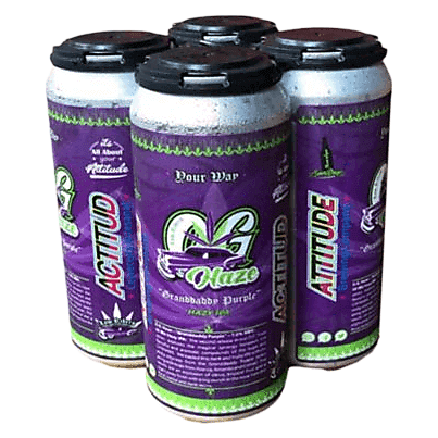 Attitude Brewing OG Haze Granddaddy Purple IPA 4pk 16oz Can