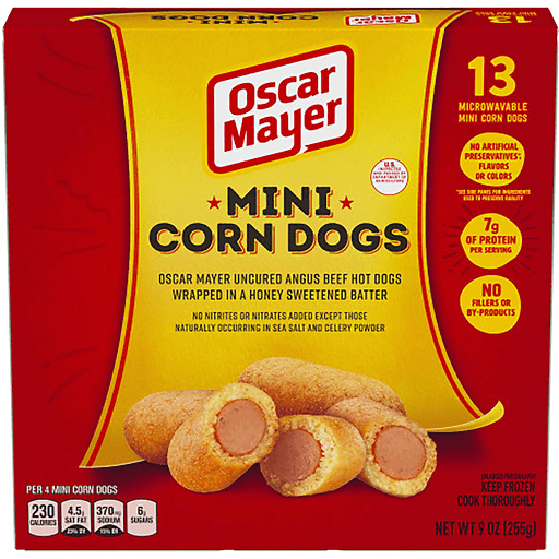 Oscar mayer corn on sale dogs