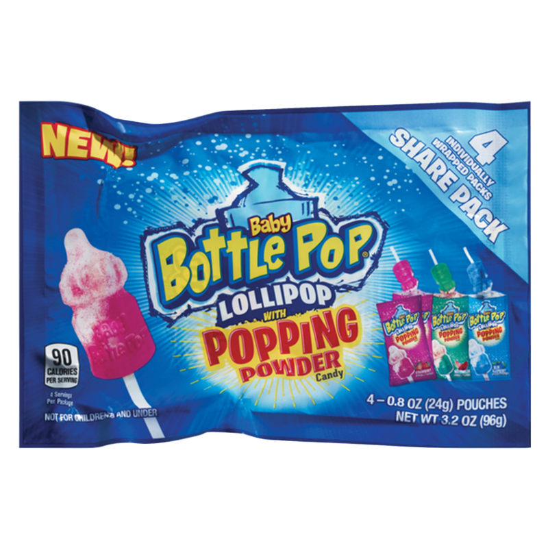 Baby Bottle Pop Lollipop with Popping Powder 3.2oz – BevMo!