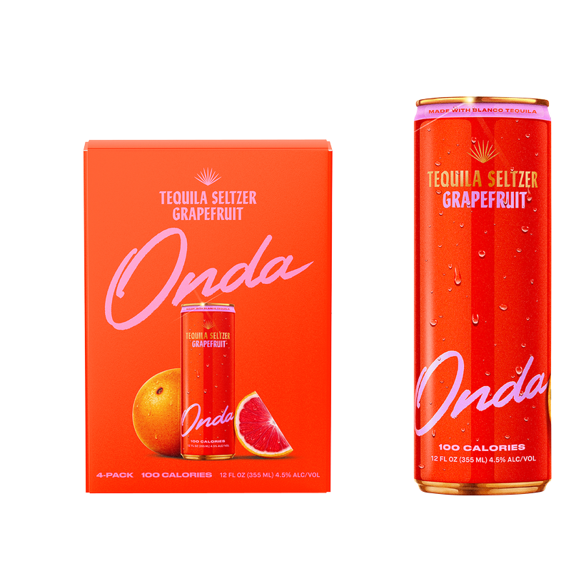 H-Cocktail Rejuvenating Ampoule 4本セット Onda Sparkling Tequila Grapefruit 4pk 12oz Can 5% ABV - Onda – BevMo!