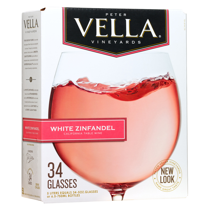 Vella White Zin 5l Box BevMo!