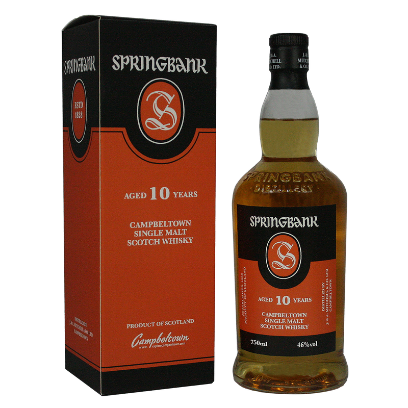 Springbank 10 Yr Single Malt Scotch 750ml - Springbank – BevMo! Springbank 10 Yr Single Malt Scotch 750ml - Springbank – BevMo!