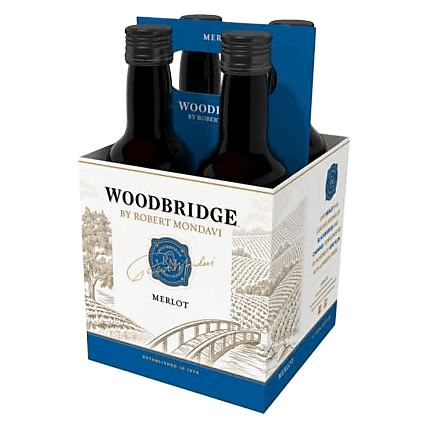 Woodbridge Merlot 4pk 187ml