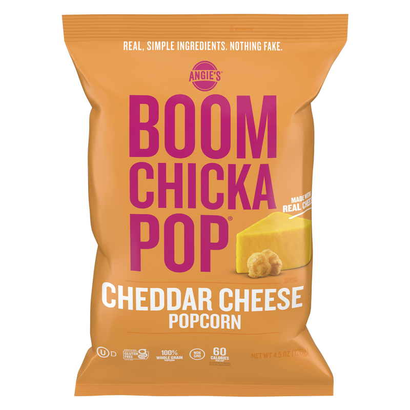 Poppopo　4 コハウチワカエデ Angie's Boomchickapop Cheddar Cheese Popcorn 4.5oz - BoomChickaPop