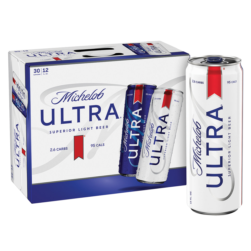 Michelob Ultra Beer, Superior Light, 12 Pack - 12 pack, 12 fl oz bottles