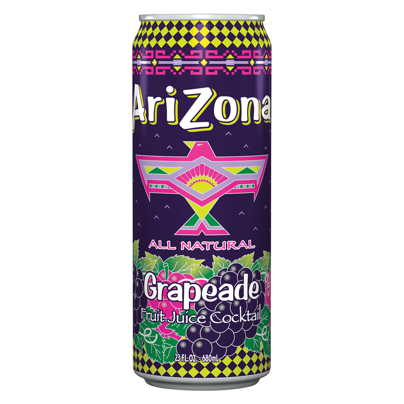Arizona Grapeade Juice Cocktail 23oz Btl - BevMo! – BevMo!