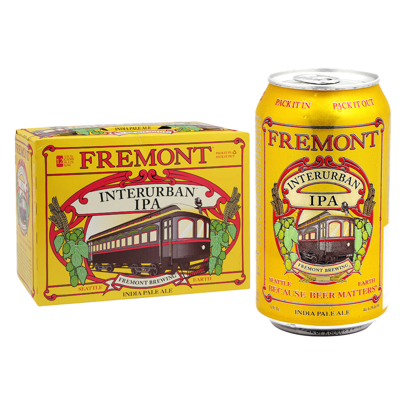 Fremont Brew Interurban IPA 12pk 12oz Can 6.2% ABV