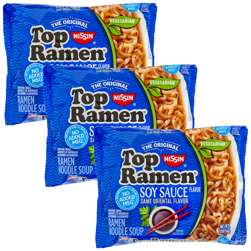 Nissin Foods Top Ramen Instant Ramen Beef