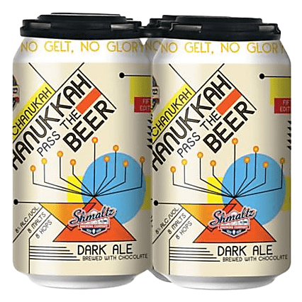 Shmaltz Brewing Hanukkah Dark Ale 4pk 12oz Can - BevMo! – BevMo!