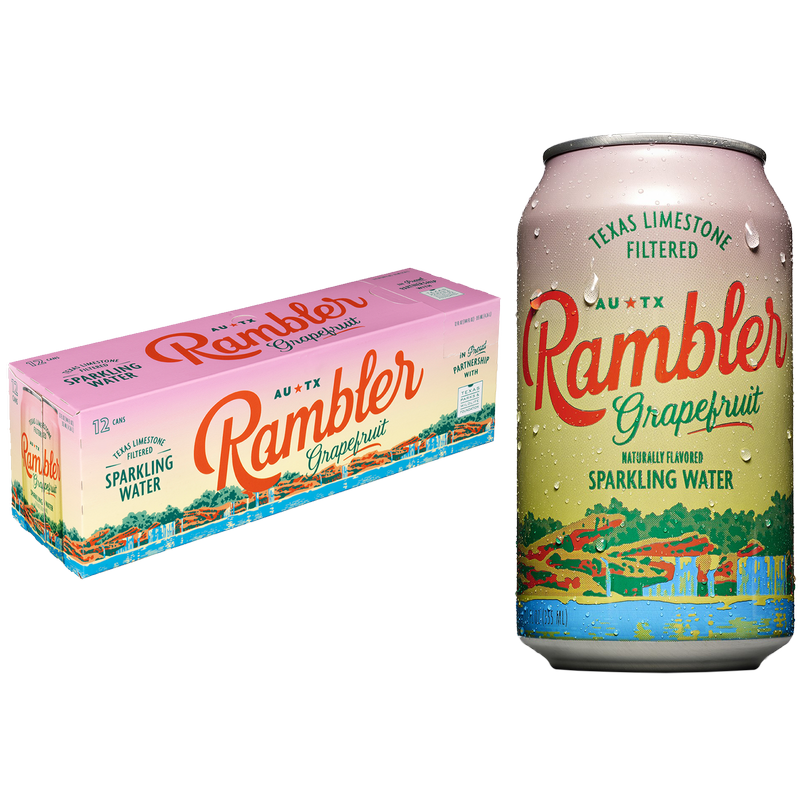 Rambler Sparkling Water Grapefruit 12oz 12pk Can - BevMo! – BevMo!