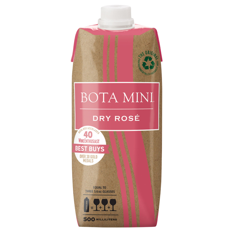 Bota Mini Dry Rose 500 ml Tetra Pack