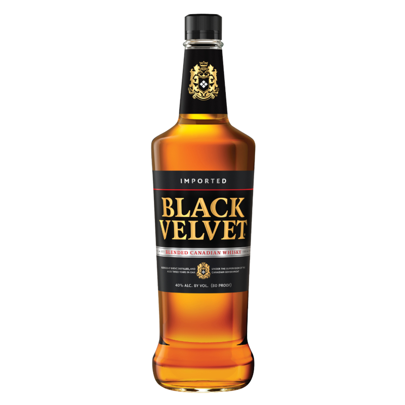 Black Velvet Canadian Whisky 750ml (80 Proof) - Black Velvet – BevMo!