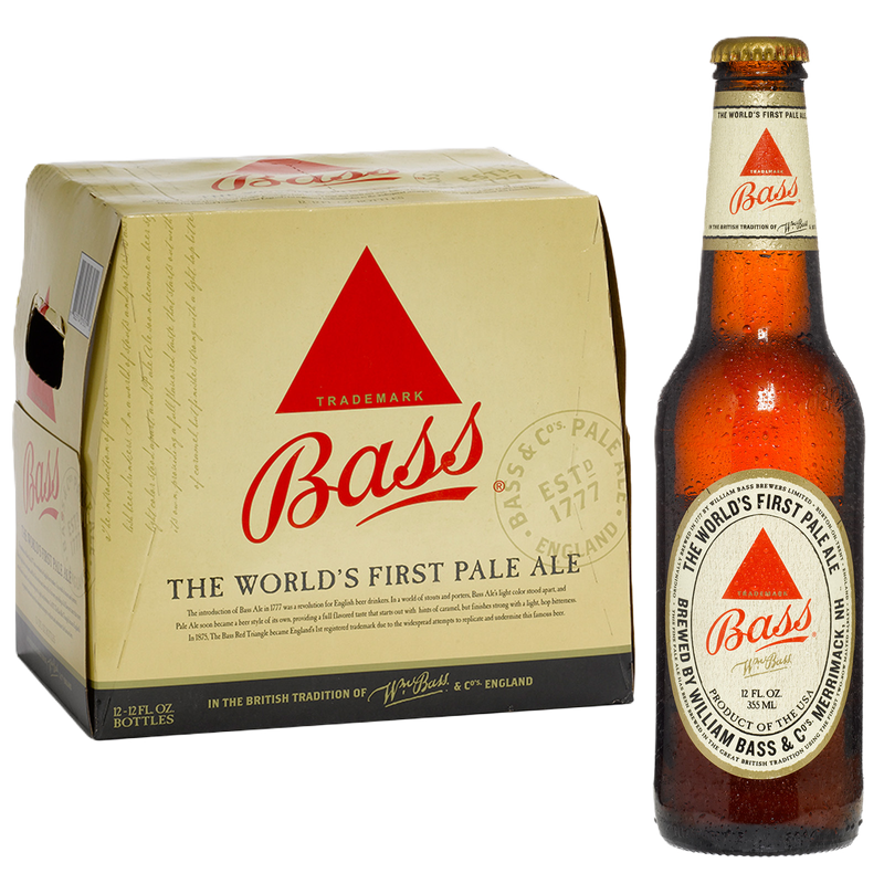 Bass Pale Ale 12pk 12oz Btl 4.4% ABV