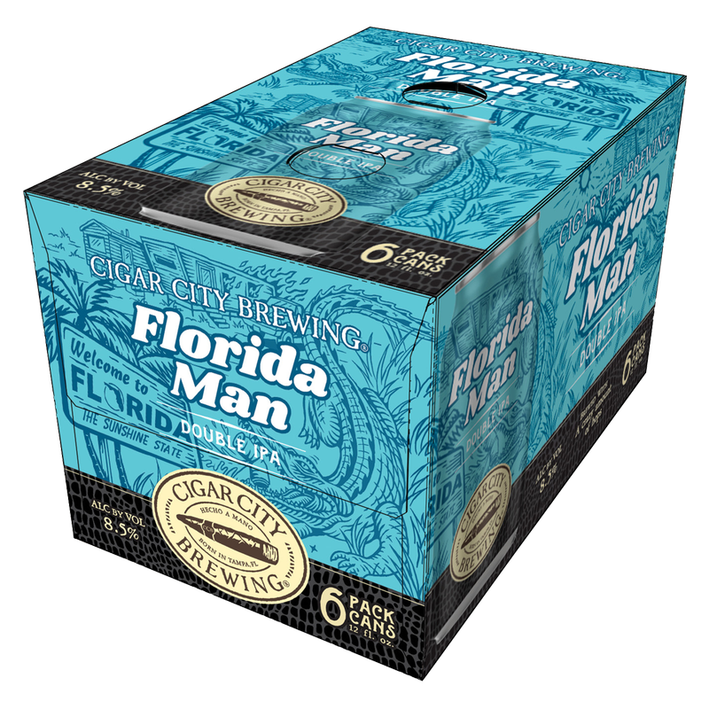 Cigar City Florida Man Double IPA 6pk 12oz can 8.5% ABV