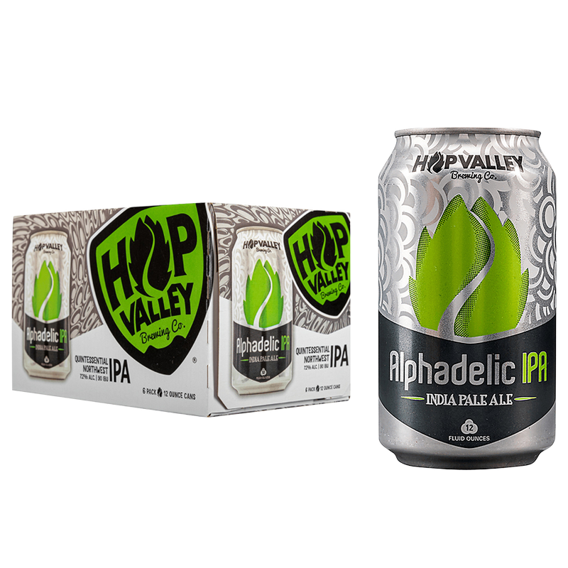 Hop Valley Alphadelic IPA 6pk 12oz Can - BevMo! – BevMo!