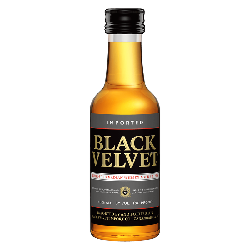 Black Velvet Blended Canadian Whisky 1.75L – Crown Wine and Spirits