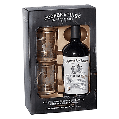 Cooper & Thief Red Blend Gift Pack with 2 Glasses 750ml