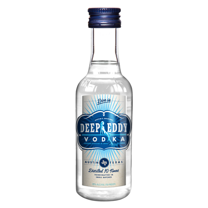 Deep Eddy Texas Straight Vodka 50ml BevMo!