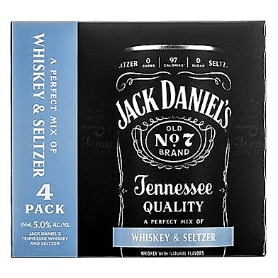 Jack Daniel's & Coke Zero 4pk 355ml Can 7% ABV – BevMo!