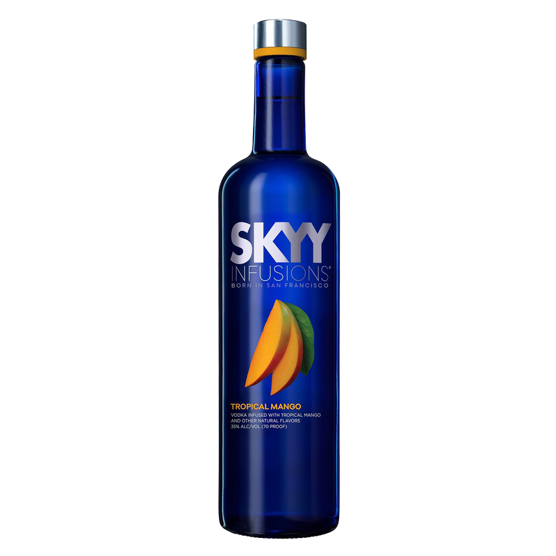 skyy disposable vape Skyy Vodka Infusion Tropical Mango 750ml