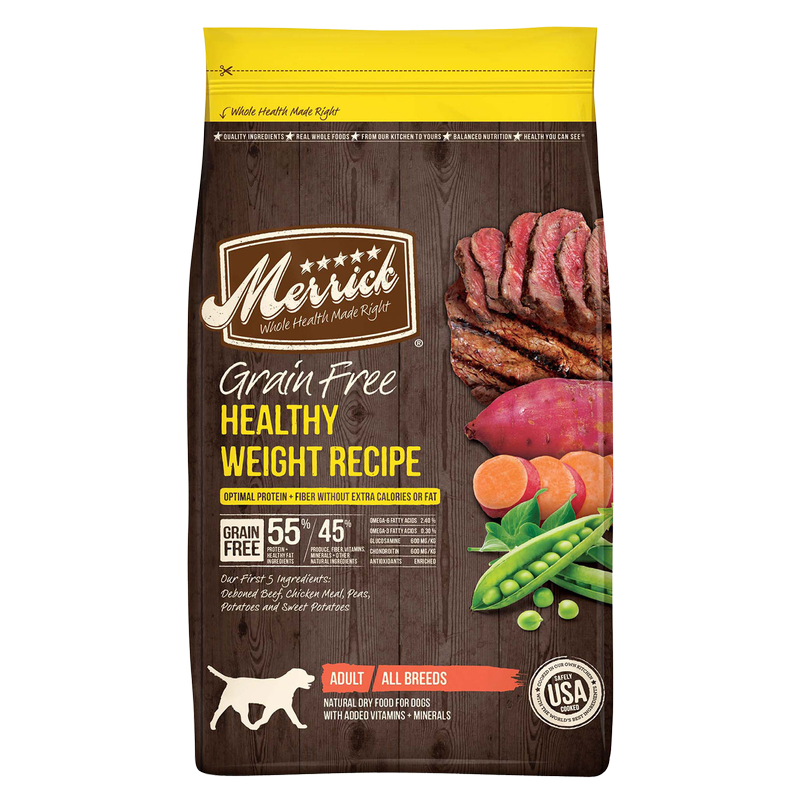 Merrick grain hotsell free dog food