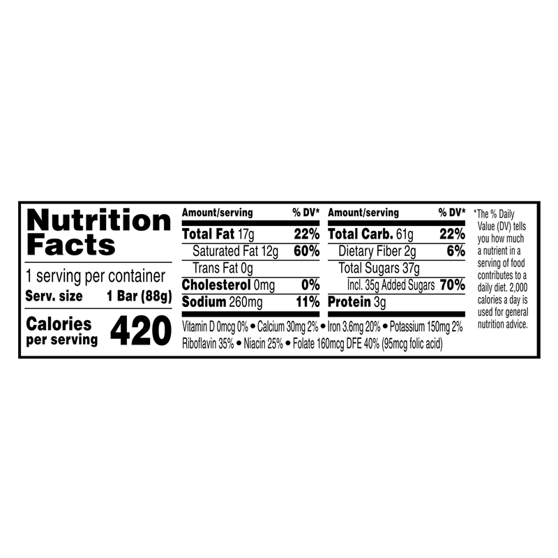 Kellogg's Rice Krispies Treats Crispy Marshmallow Squares Dunk'd Chocolatey Bar 3.1oz