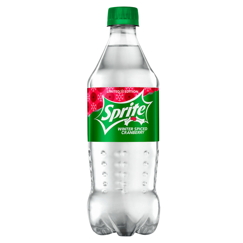 Sprite Winter Spiced Cranberry 20oz Btl