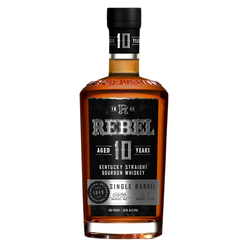 Rebel Yell 10 Yr Single Barrel Bbn 750ml