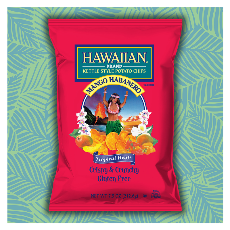 Hawaiian Mango Habanero Kettle Style Potato Chips 7.5oz