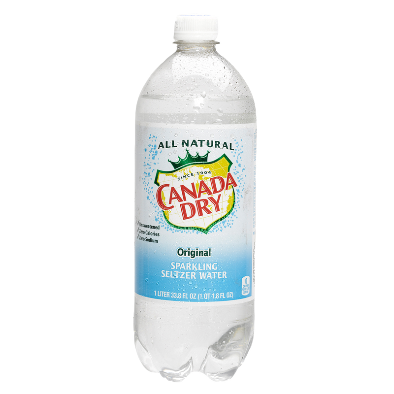 Canada Dry Original Sparkling Seltzer Water 1L Btl – BevMo!