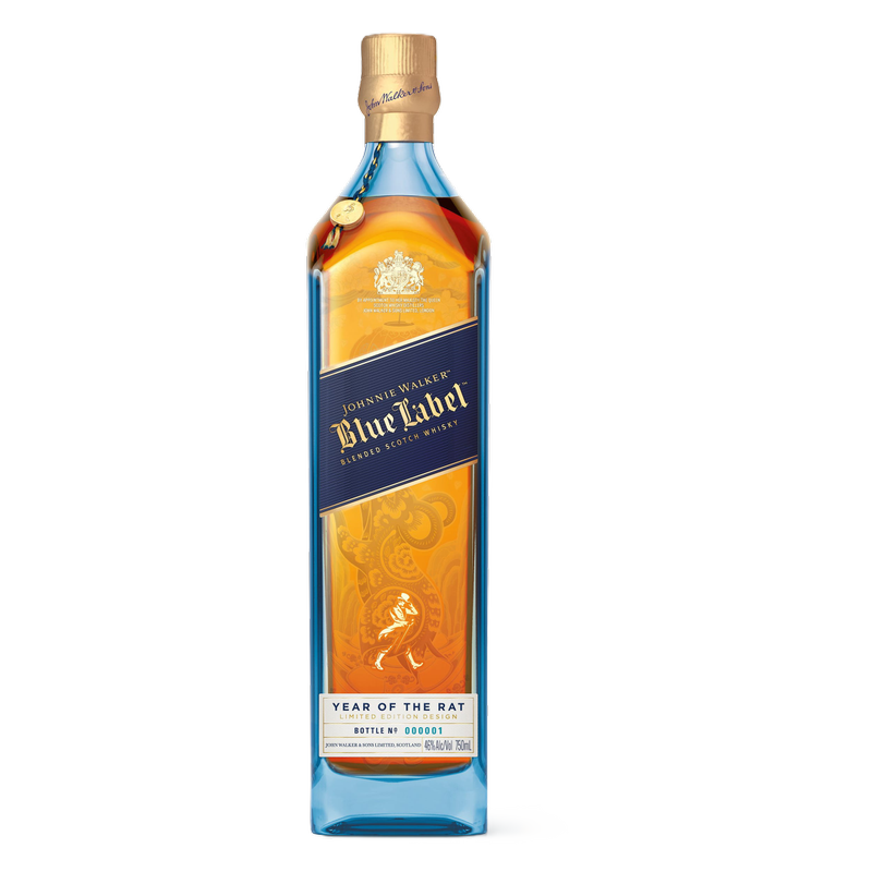 Johnnie Walker Blue Label Year of the Rat 750ml (80 Proof) - BevMo