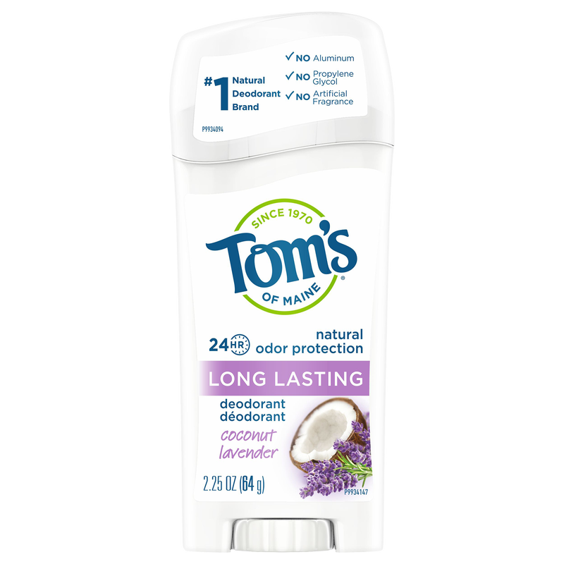 toms lavender tea tree Tom's of Maine Natural Deodorant Coconut Lavender 2.25oz