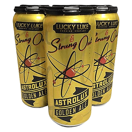 Lucky Luke Brewing Astrolux Golden Ale 4pk 16oz Can