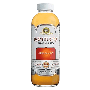 GT's Classic Kombucha Gingerade Single 16oz Btl