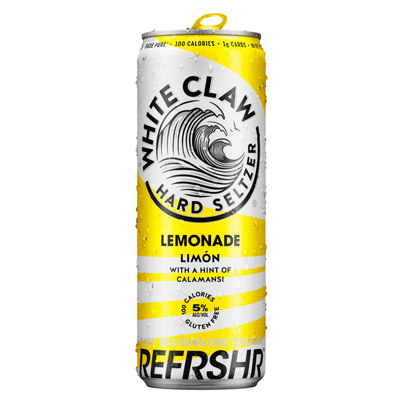 White Claw REFRSHR Lemonade Limon Single 12oz Can 5.0% ABV - White