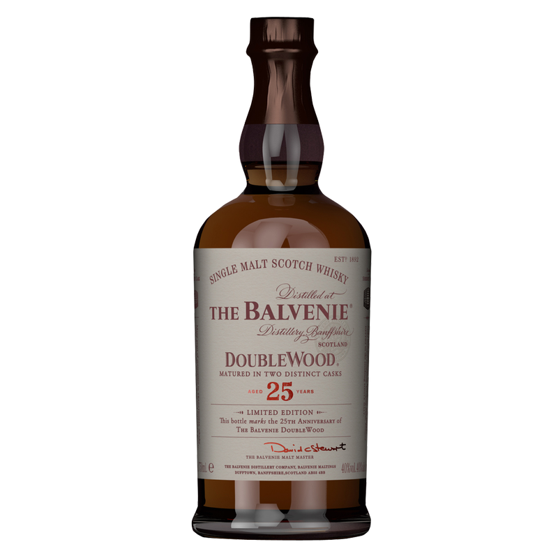 Balvenie Doublewood Single Malt Scotch 25 Yr 750ml - BevMo! – BevMo!