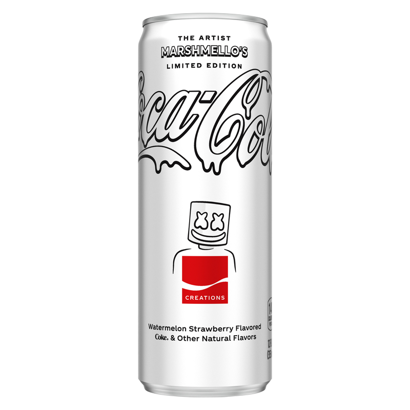Marshmello's Limited Edition Coca-Cola 12oz Can – BevMo!