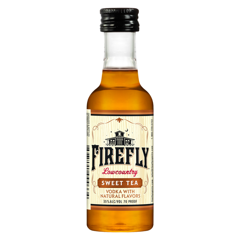 Firefly Sweet Tea Vodka 50ml (70 Proof) - BevMo! – BevMo!