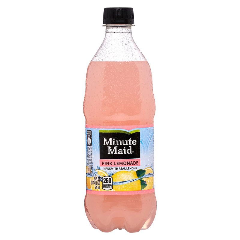 Minute Maid Pink Lemonade Fruit Juice Drink, 20 fl oz - QFC