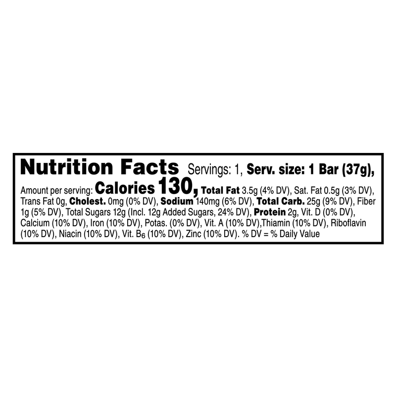 Kellogg's Nutri-Grain Strawberry Soft Baked Breakfast Bars 1.3oz Made with Whole Grain